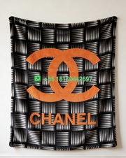 Chanel Throw Blankets
